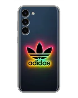 Чехол для Samsung Galaxy S23 Plus с картинкой «Неоновый Adidas» Чехол для Samsung Galaxy S23 Plus с картинкой «Неоновый Adidas»