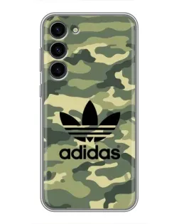 Чехол для Samsung Galaxy S23 Plus с картинкой «Милитари стиль Adidas» Чехол для Samsung Galaxy S23 Plus с картинкой «Милитари стиль Adidas»