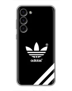 Чохол для Samsung Galaxy S23 Plus з картинкою «Adidas з діагональними смугами»
