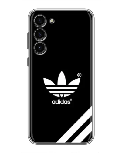 Чохол для Samsung Galaxy S23 Plus з картинкою «Adidas з діагональними смугами»