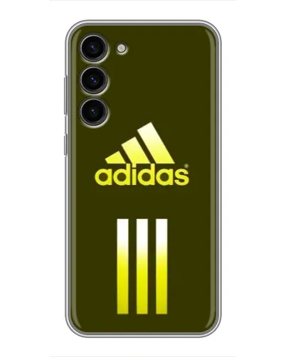 Чохол для Samsung Galaxy S23 Plus з картинкою «Оливковий градієнт Adidas»