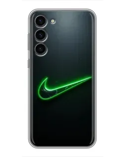 Чохол для Samsung Galaxy S23 Plus з картинкою «Неоновий контур Nike» Чохол для Samsung Galaxy S23 Plus з картинкою «Неоновий контур Nike»