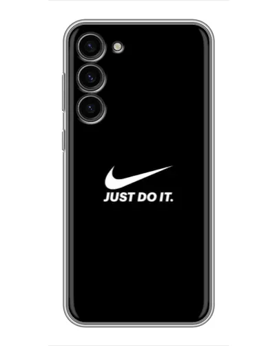 Чехол для Samsung Galaxy S23 Plus с картинкой «Минимализм от Nike»