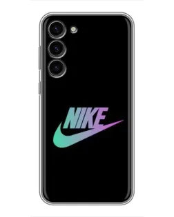 Чехол для Samsung Galaxy S23 Plus с картинкой «Nike — городская ночь»