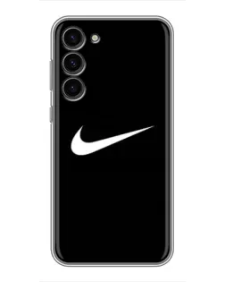 Чехол для Samsung Galaxy S23 Plus с картинкой «Минималистический Найк»