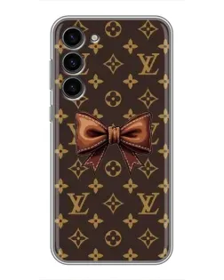 Чохол для Samsung Galaxy S23 Plus з картинкою «LV з бантом»