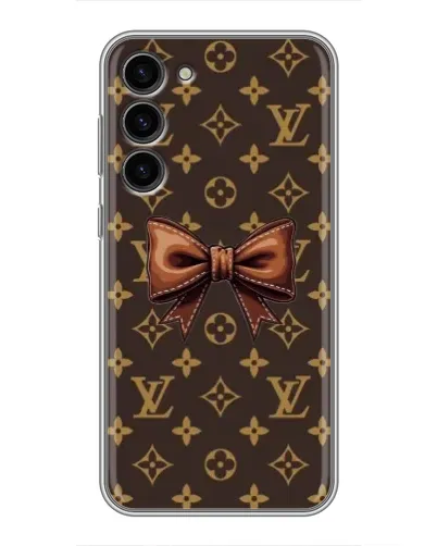 Чохол для Samsung Galaxy S23 Plus з картинкою «LV з бантом» Чохол для Samsung Galaxy S23 Plus з картинкою «LV з бантом»