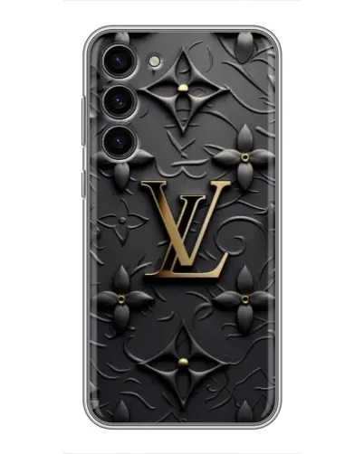 Чохол для Samsung Galaxy S23 Plus з картинкою «Шкіряна текстура LV» Чохол для Samsung Galaxy S23 Plus з картинкою «Шкіряна текстура LV»