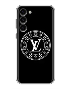 Чохол для Samsung Galaxy S23 Plus з картинкою «LV — печатка стилю»