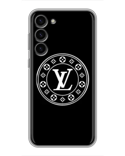 Чохол для Samsung Galaxy S23 Plus з картинкою «LV — печатка стилю» Чохол для Samsung Galaxy S23 Plus з картинкою «LV — печатка стилю»