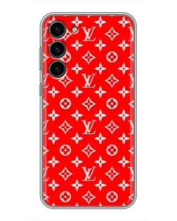 Чохол для Samsung Galaxy S23 Plus з картинкою «Яскравий паттерн LV»