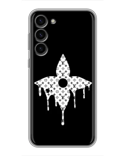 Чохол для Samsung Galaxy S23 Plus з картинкою «Квіткова монограма» Чохол для Samsung Galaxy S23 Plus з картинкою «Квіткова монограма»