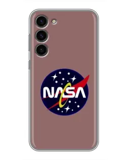 Чохол для Samsung Galaxy S23 Plus з картинкою «NASA — ретро космос» Чохол для Samsung Galaxy S23 Plus з картинкою «NASA — ретро космос»