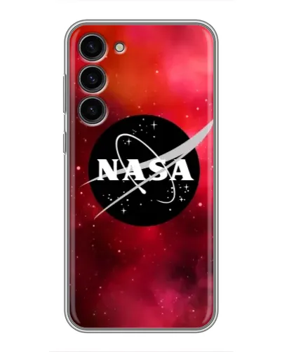 Чехол для Samsung Galaxy S23 Plus с картинкой «NASA — красная туманность»