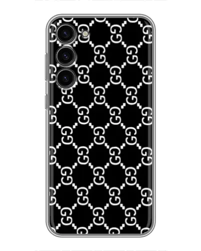 Чохол для Samsung Galaxy S23 Plus з картинкою «Gucci — сітчастий паттерн» Чохол для Samsung Galaxy S23 Plus з картинкою «Gucci — сітчастий паттерн»