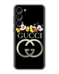 Чохол для Samsung Galaxy S23 Plus з картинкою «Gucci — герої Disney»