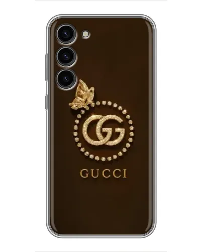 Чохол для Samsung Galaxy S23 Plus з картинкою «Gucci — золотий метелик» Чохол для Samsung Galaxy S23 Plus з картинкою «Gucci — золотий метелик»