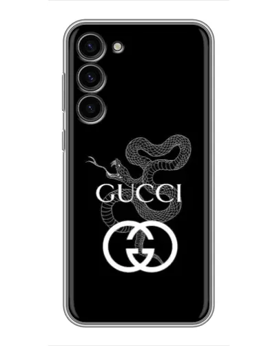 Чохол для Samsung Galaxy S23 Plus з картинкою «Gucci — срібна змія» Чохол для Samsung Galaxy S23 Plus з картинкою «Gucci — срібна змія»