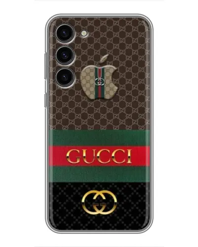 Чохол для Samsung Galaxy S23 Plus з картинкою «Gucci — брендований десерт» Чохол для Samsung Galaxy S23 Plus з картинкою «Gucci — брендований десерт»