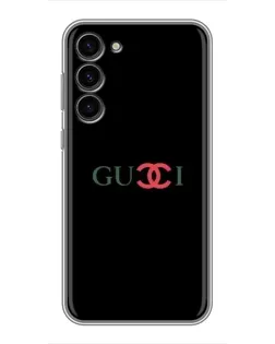 Чохол для Samsung Galaxy S23 Plus з картинкою «Gucci — червоний градієнт»