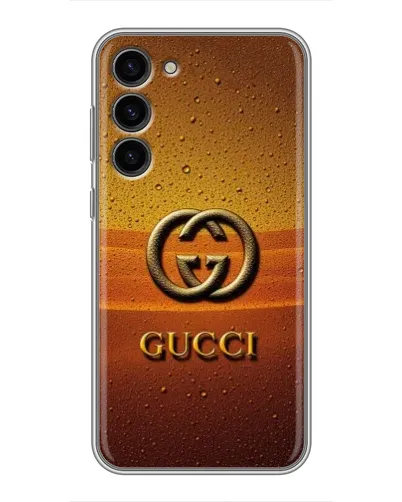 Чехол для Samsung Galaxy S23 Plus с картинкой «Gucci — солнечный градиент» Чехол для Samsung Galaxy S23 Plus с картинкой «Gucci — солнечный градиент»