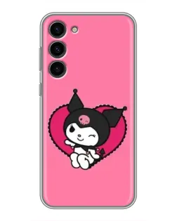 Чехол для Samsung Galaxy S23 Plus с картинкой «Kuromi — любовь в сердце» Чехол для Samsung Galaxy S23 Plus с картинкой «Kuromi — любовь в сердце»