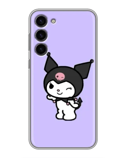 Чехол для Samsung Galaxy S23 Plus с картинкой «Классическая Kuromi»