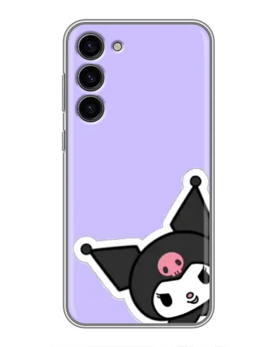Чехол для Samsung Galaxy S23 Plus с картинкой «Забавная Kuromi»
