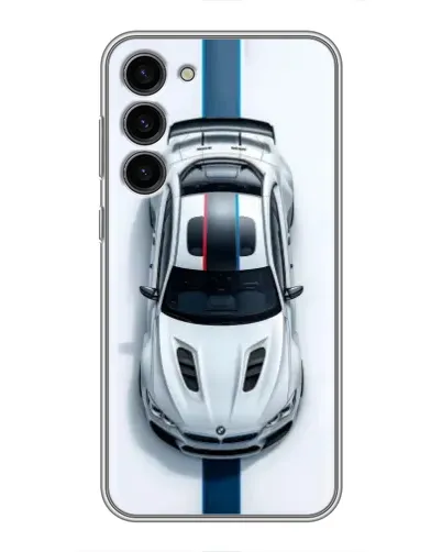 Чехол для Samsung Galaxy S23 Plus с картинкой «Вид сверху — BMW M» Чехол для Samsung Galaxy S23 Plus с картинкой «Вид сверху — BMW M»