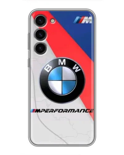 Чехол для Samsung Galaxy S23 Plus с картинкой «BMW Performance стиль» Чехол для Samsung Galaxy S23 Plus с картинкой «BMW Performance стиль»