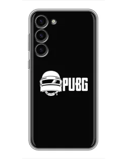 Чохол для Samsung Galaxy S23 Plus з картинкою «PUBG — класичний лого»