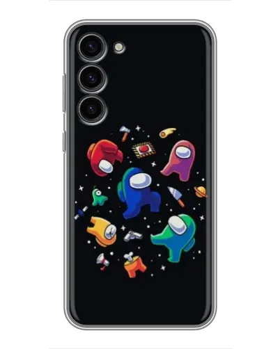 Чохол для Samsung Galaxy S23 Plus з картинкою «Among Us космос»