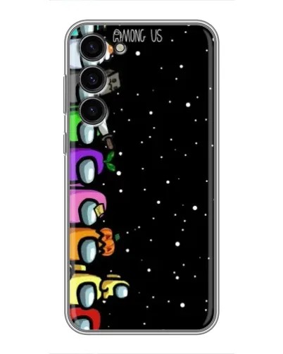 Чохол для Samsung Galaxy S23 Plus з картинкою «Команда Among Us»