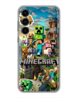 Чехол для Samsung Galaxy S23 Plus с картинкой «Замок Minecraft» Чехол для Samsung Galaxy S23 Plus с картинкой «Замок Minecraft»