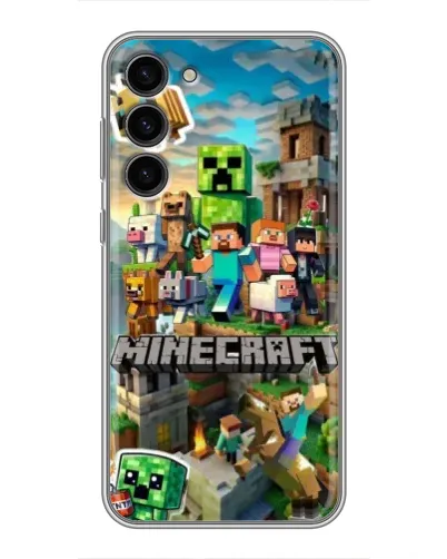 Чехол для Samsung Galaxy S23 Plus с картинкой «Замок Minecraft» Чехол для Samsung Galaxy S23 Plus с картинкой «Замок Minecraft»