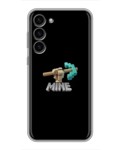 Чехол для Samsung Galaxy S23 Plus с картинкой «Алмазная кирка» Чехол для Samsung Galaxy S23 Plus с картинкой «Алмазная кирка»
