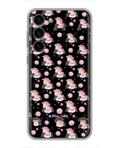 Чехол для Samsung Galaxy S23 Plus с картинкой «Magic Unicorn паттерн» Чехол для Samsung Galaxy S23 Plus с картинкой «Magic Unicorn паттерн»