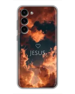 Чохол для Samsung Galaxy S23 Plus з картинкою «Сяйво Імені Jesus»
