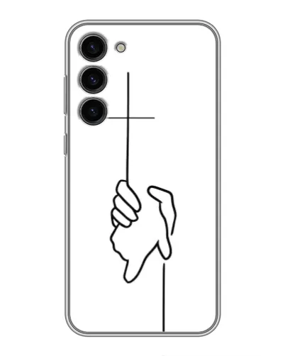 Чохол для Samsung Galaxy S23 Plus з картинкою «Рука тримає» Чохол для Samsung Galaxy S23 Plus з картинкою «Рука тримає»