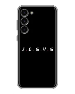 Чохол для Samsung Galaxy S23 Plus з картинкою «Крапки віри J.E.S.U.S.»