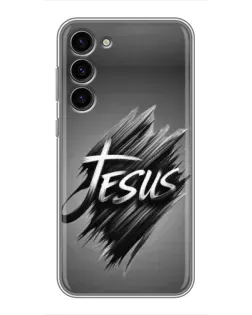 Чохол для Samsung Galaxy S23 Plus з картинкою «Напис Jesus Graffiti»
