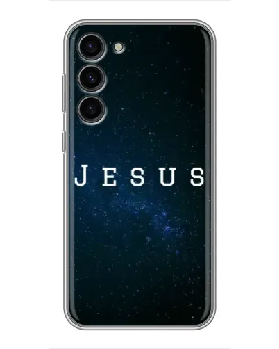 Чохол для Samsung Galaxy S23 Plus з картинкою «Зоряне небо Jesus» Чохол для Samsung Galaxy S23 Plus з картинкою «Зоряне небо Jesus»