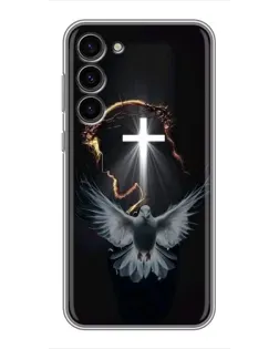 Чохол для Samsung Galaxy S23 Plus з картинкою «Голуб та Світло»