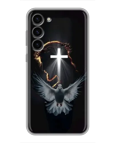 Чохол для Samsung Galaxy S23 Plus з картинкою «Голуб та Світло» Чохол для Samsung Galaxy S23 Plus з картинкою «Голуб та Світло»