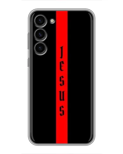 Чохол для Samsung Galaxy S23 Plus з картинкою «Червона лінія віри» Чохол для Samsung Galaxy S23 Plus з картинкою «Червона лінія віри»