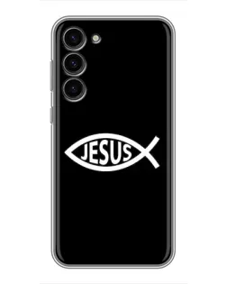 Чохол для Samsung Galaxy S23 Plus з картинкою «Класичний Jesus»
