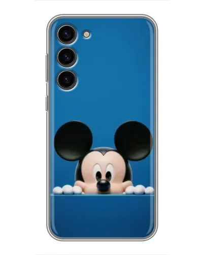 Чехол для Samsung Galaxy S23 Plus с картинкой «Микки выглядывает» Чехол для Samsung Galaxy S23 Plus с картинкой «Микки выглядывает»