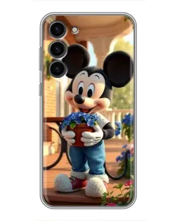 Чехол для Samsung Galaxy S23 Plus с картинкой «Микки садовод» Чехол для Samsung Galaxy S23 Plus с картинкой «Микки садовод»