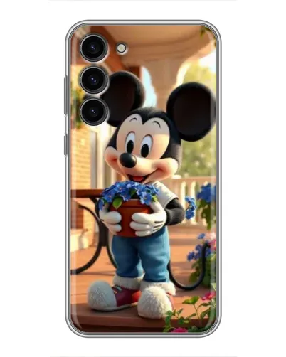 Чехол для Samsung Galaxy S23 Plus с картинкой «Микки садовод» Чехол для Samsung Galaxy S23 Plus с картинкой «Микки садовод»