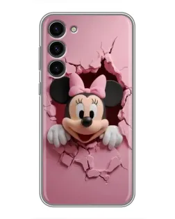Чехол для Samsung Galaxy S23 Plus с картинкой «Минни сквозь стену» Чехол для Samsung Galaxy S23 Plus с картинкой «Минни сквозь стену»